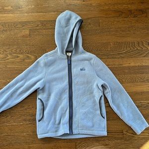 Girls fleece hooded jacket